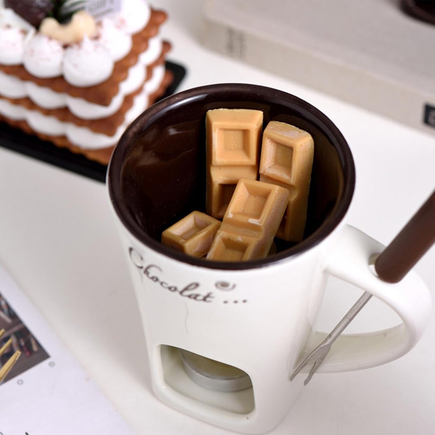 Taza Sweet Melt - Kit para Fondue de Chocolate